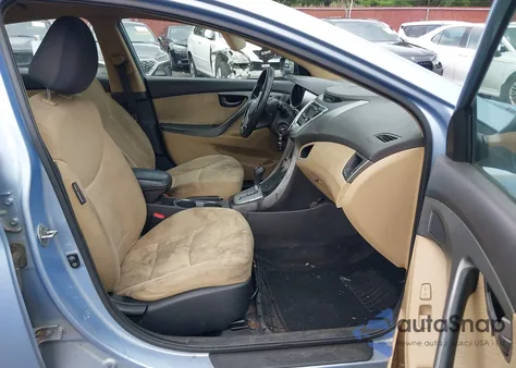 2012 Hyundai Elantra Gls (Ulsan Plant) z USA, uszkodzony, nr VIN KMHDH4AE4CU361364